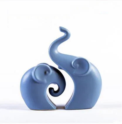 Modern Feng Shui Ceramic Figurines set