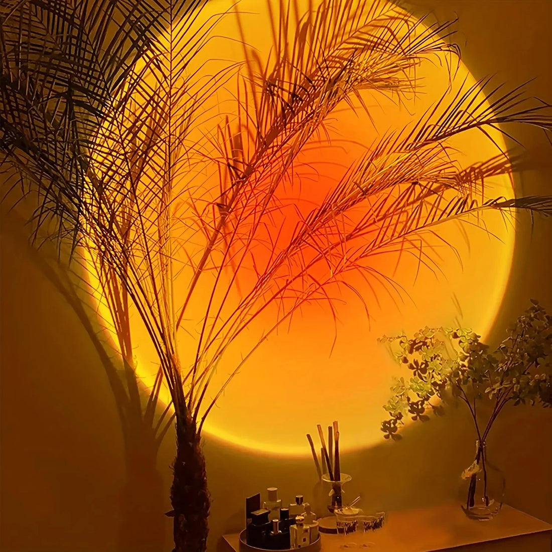 The faux sunset projector