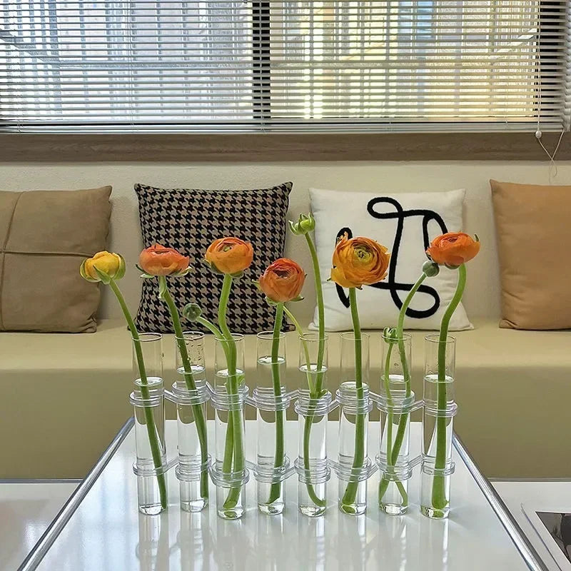 The Test Tube Flower Vase Set